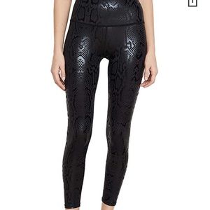 Carbon 38 Terez Foil Printed High Rise Leggings